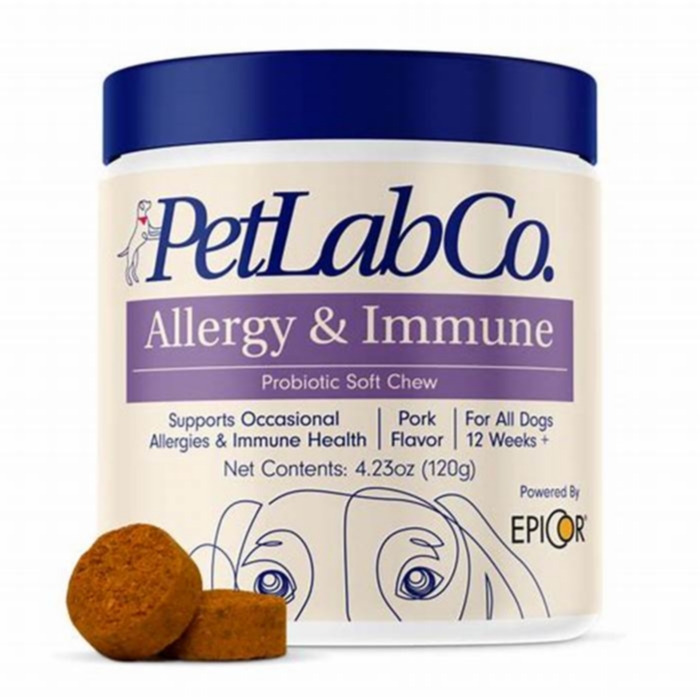 best dog allergy probiotic