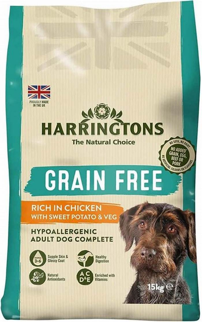 best grain free hypoallergenic dog food uk