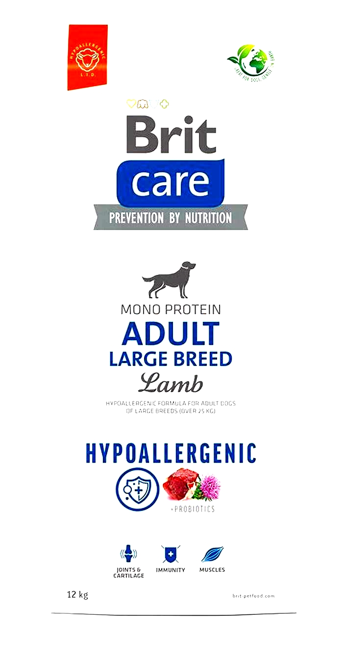 hypoallergenic dog food for large breeds