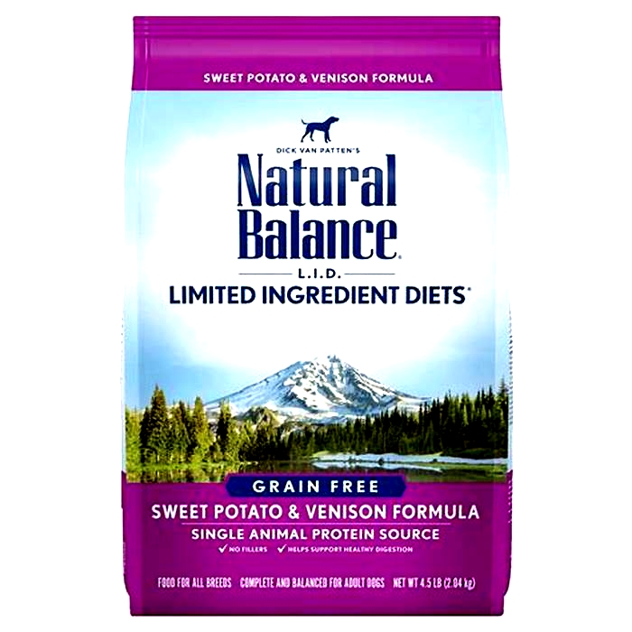 is natural balance dog food grain free