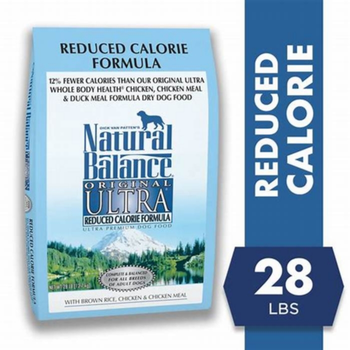 natural balance dog food calories