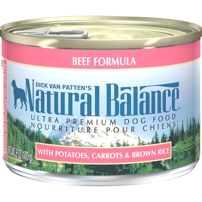 natural balance dog food canned