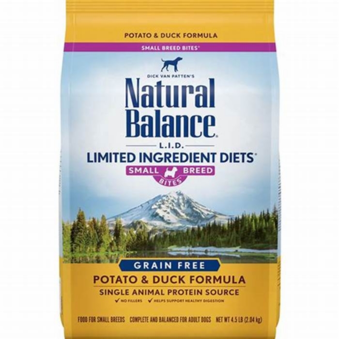 natural balance dog food duck and potato small bites