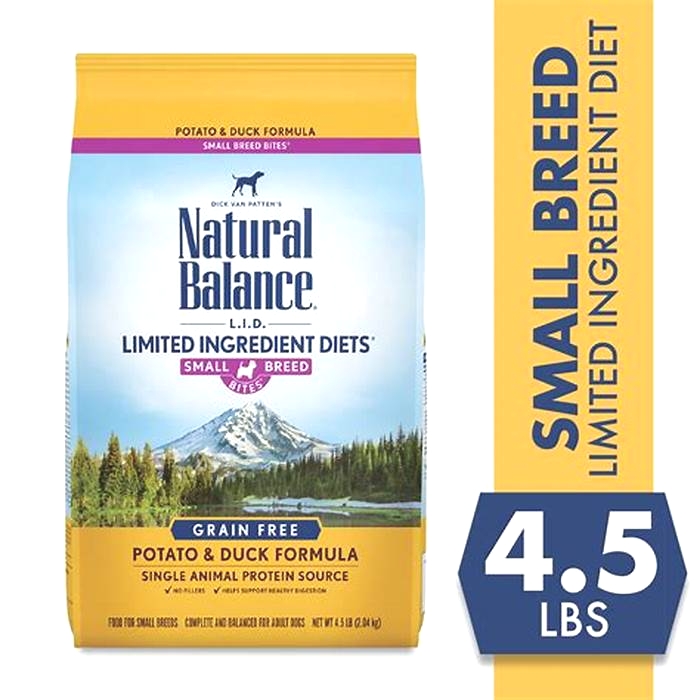 natural balance dog food for small breeds