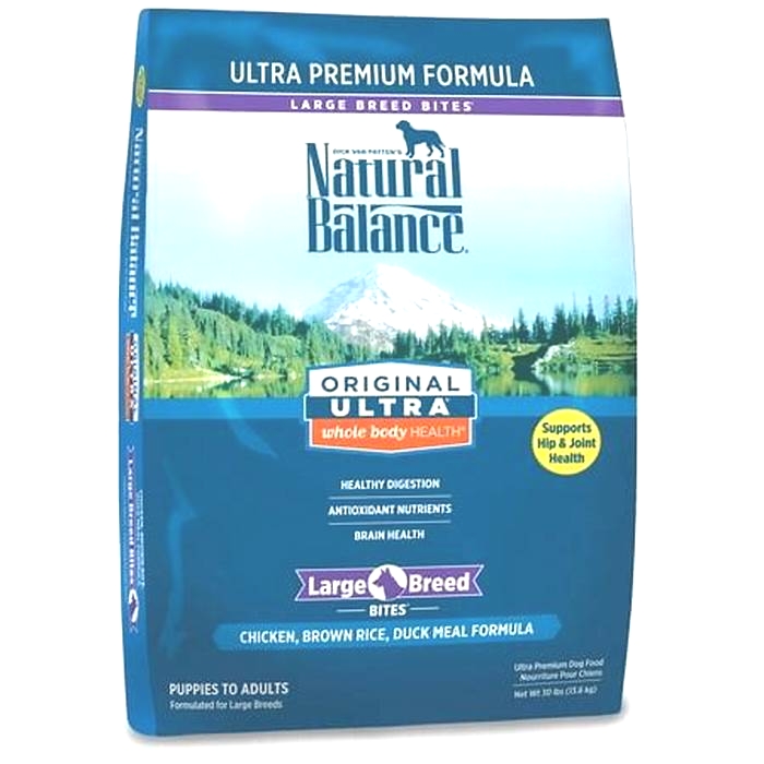 natural balance dog food large breed