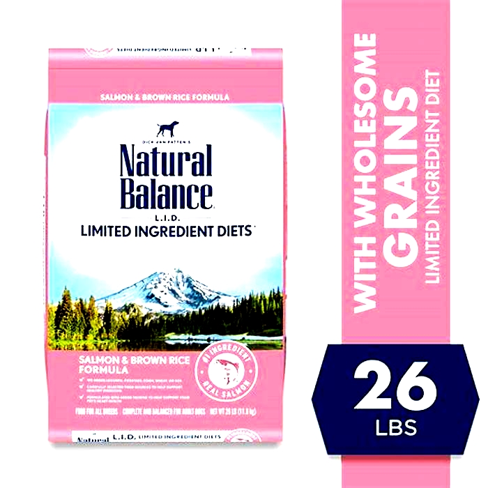 natural balance dog food limited ingredient salmon