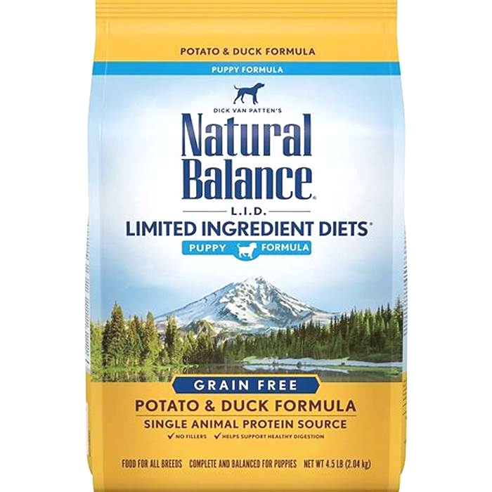 natural balance dog food logs