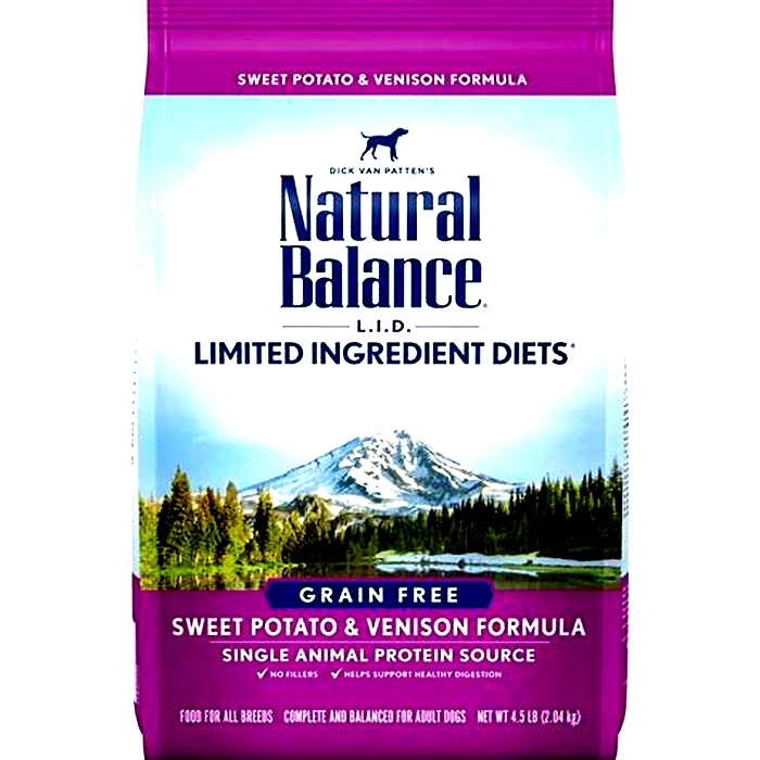 natural balance limited ingredient dog food venison and sweet potato