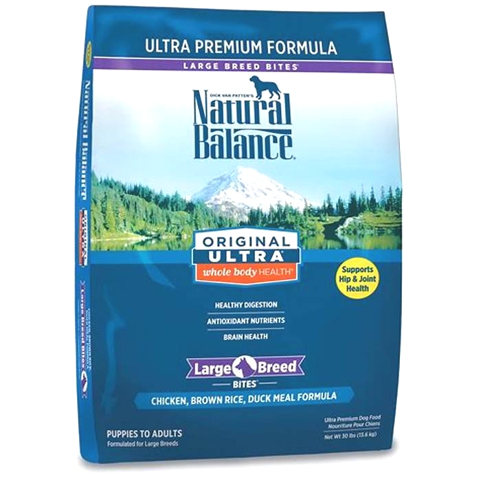 natural balance ultra dog food large breed