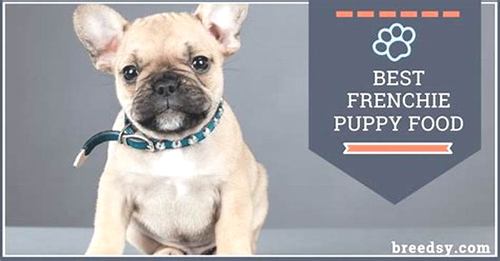 the best dog food for french bulldog puppies