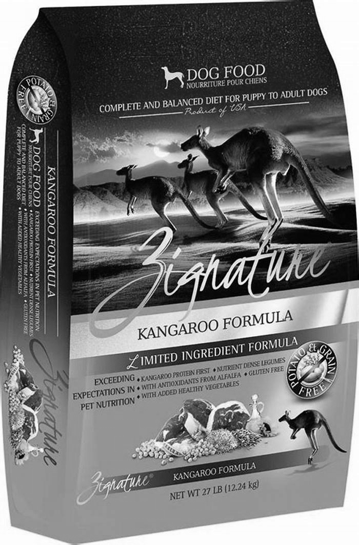 zignature dog food allergies